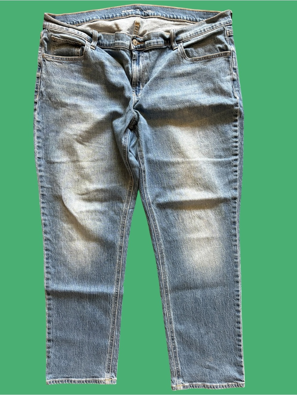 Women's Light Blue Straight-Leg Jeans